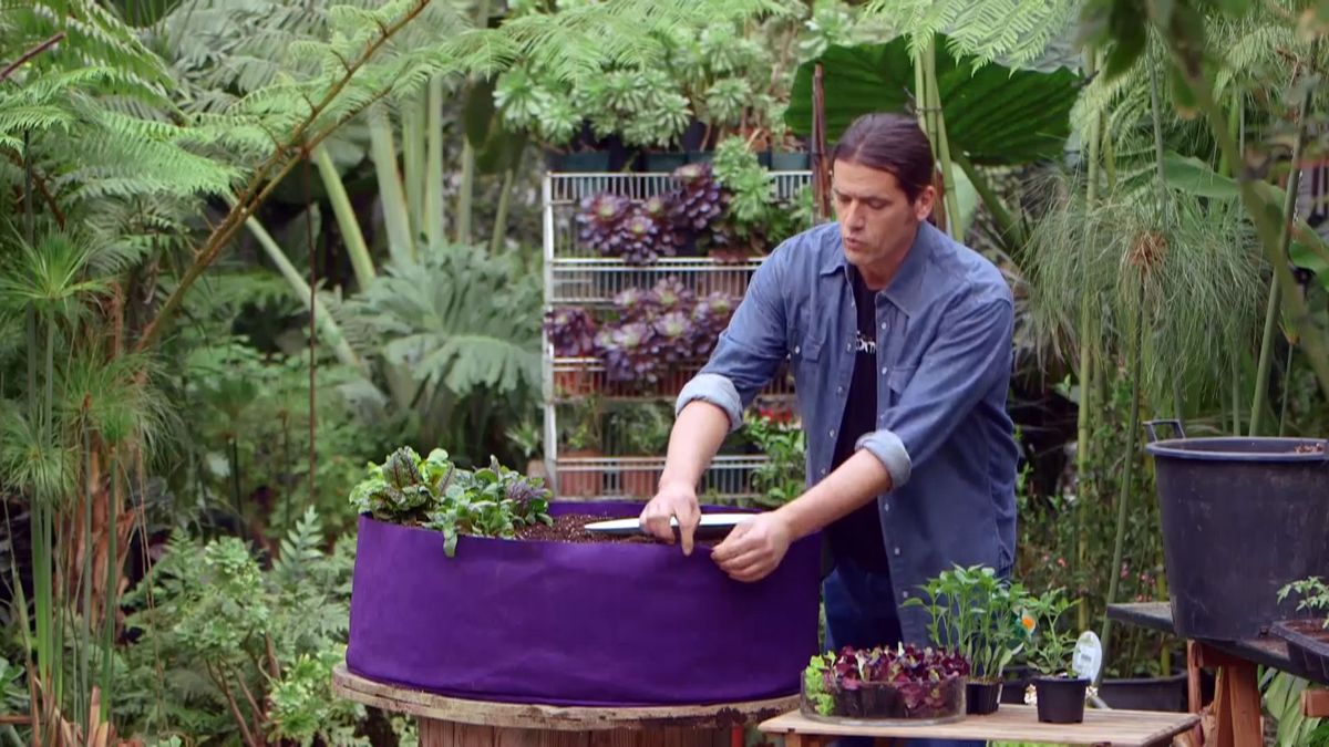 brico 950 3 huerto urbano contenedor geotextil contenedor tela