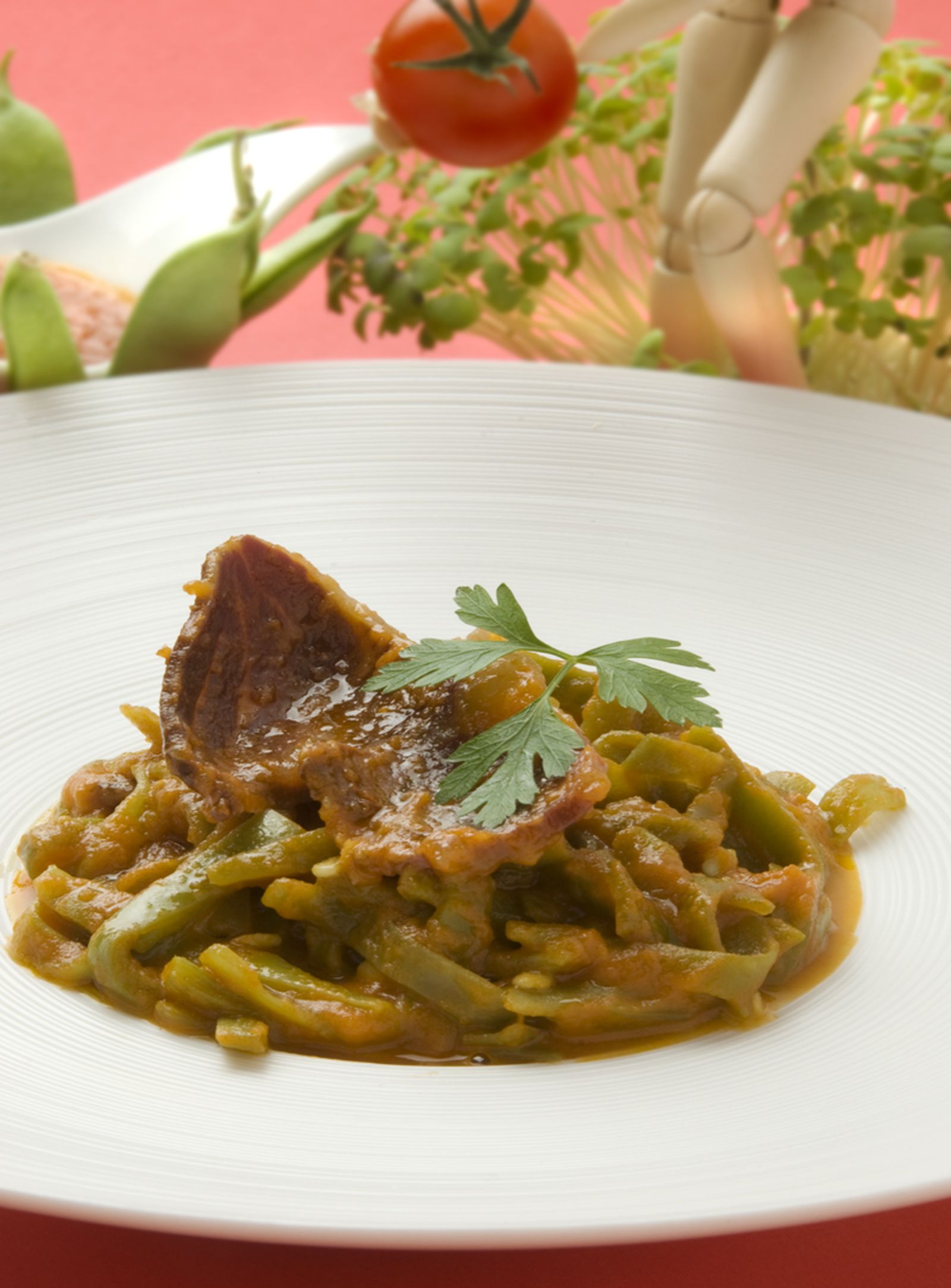 1291 judias verdes tomate jamon xl