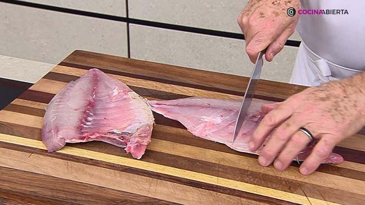 receta mojarra salsa azafran ka paso 8