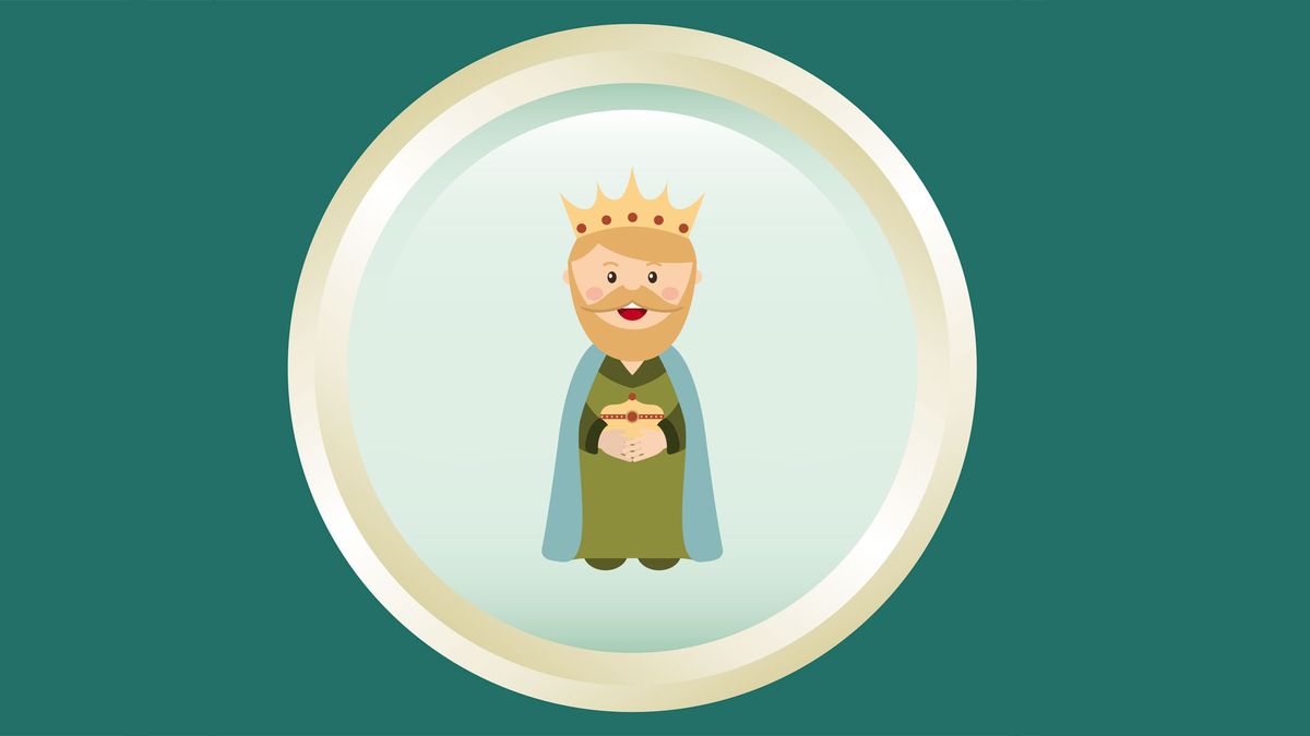 Posavasos Reyes Magos Gaspar