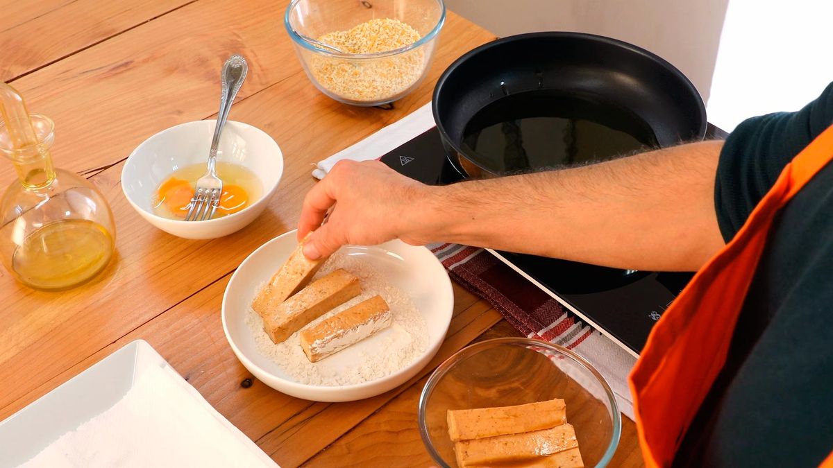 Receta de nuggets de tofu   paso 5