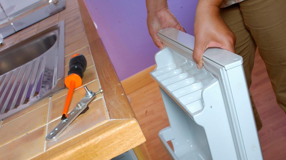 Cambiar aspecto de un frigorífico paso 1