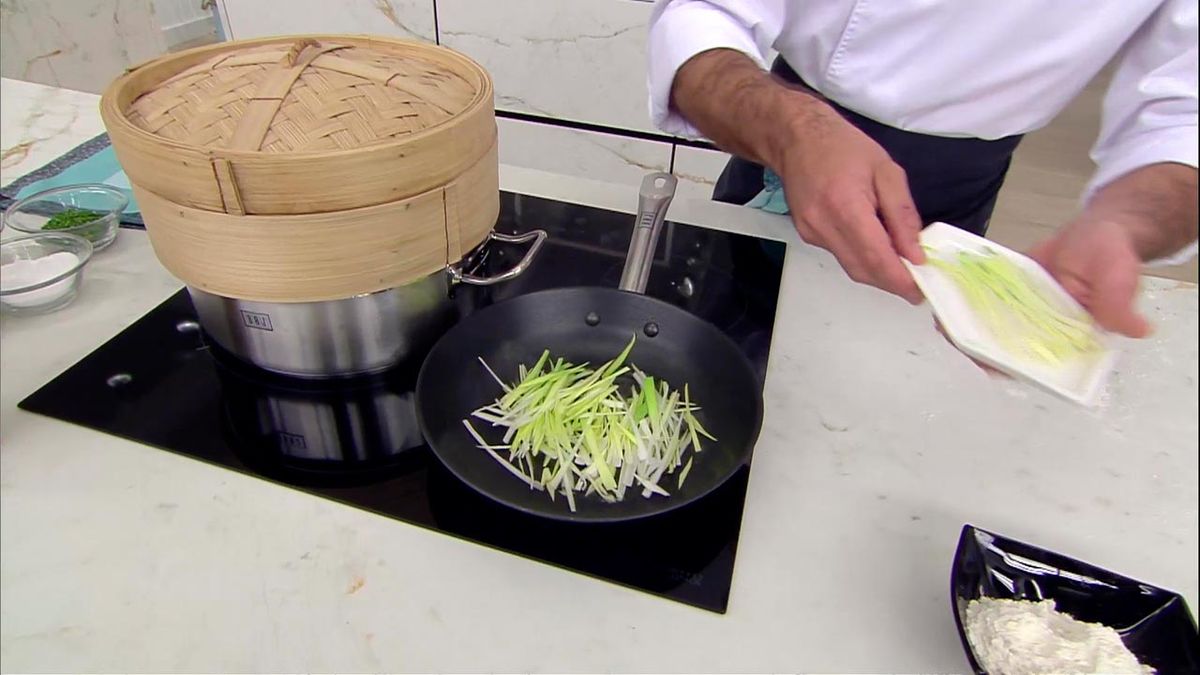 Relleno de verdura y carne para pan bao - paso 2-2