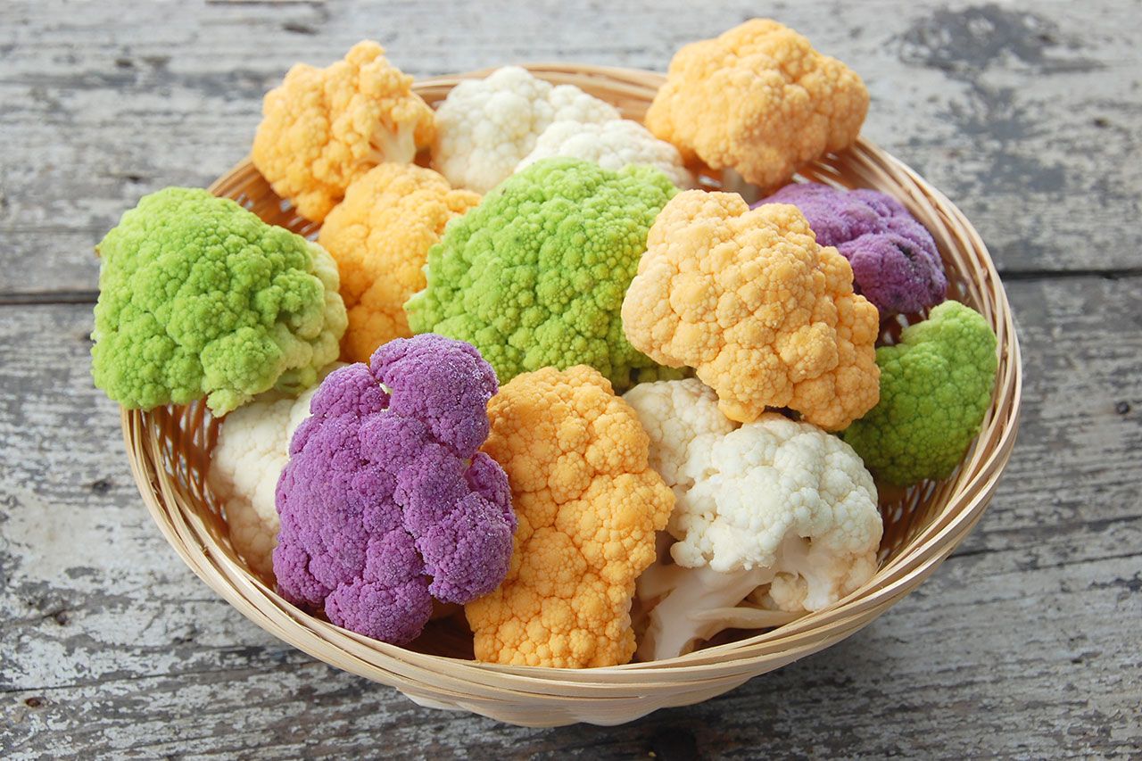 cocina recetas con coliflor variedades