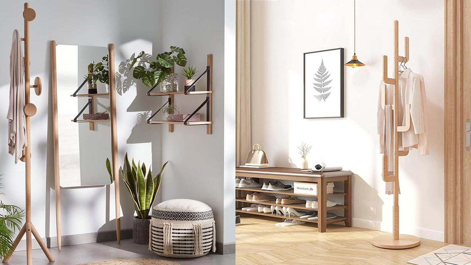 percheros de pie originales