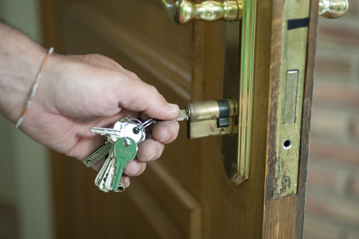 brico 1 0654 cambiar bombin puerta paso 3