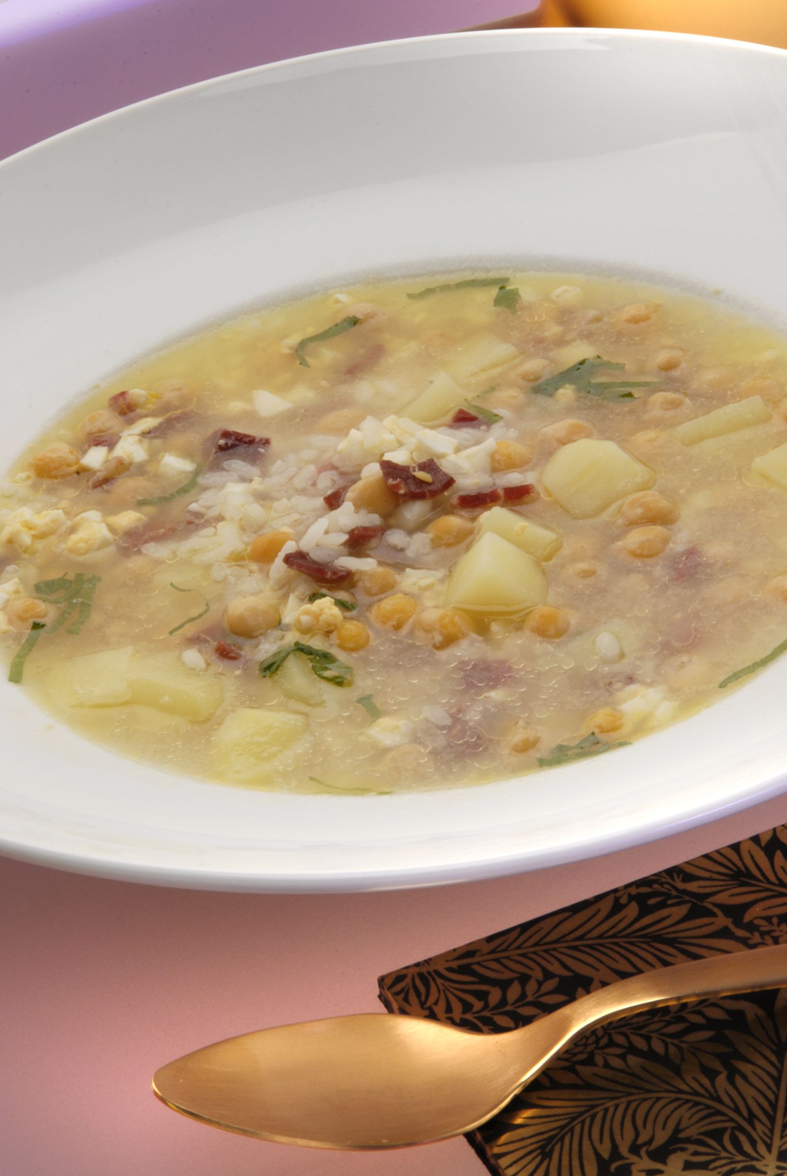 0876 sopa arroz hierbabuena xl