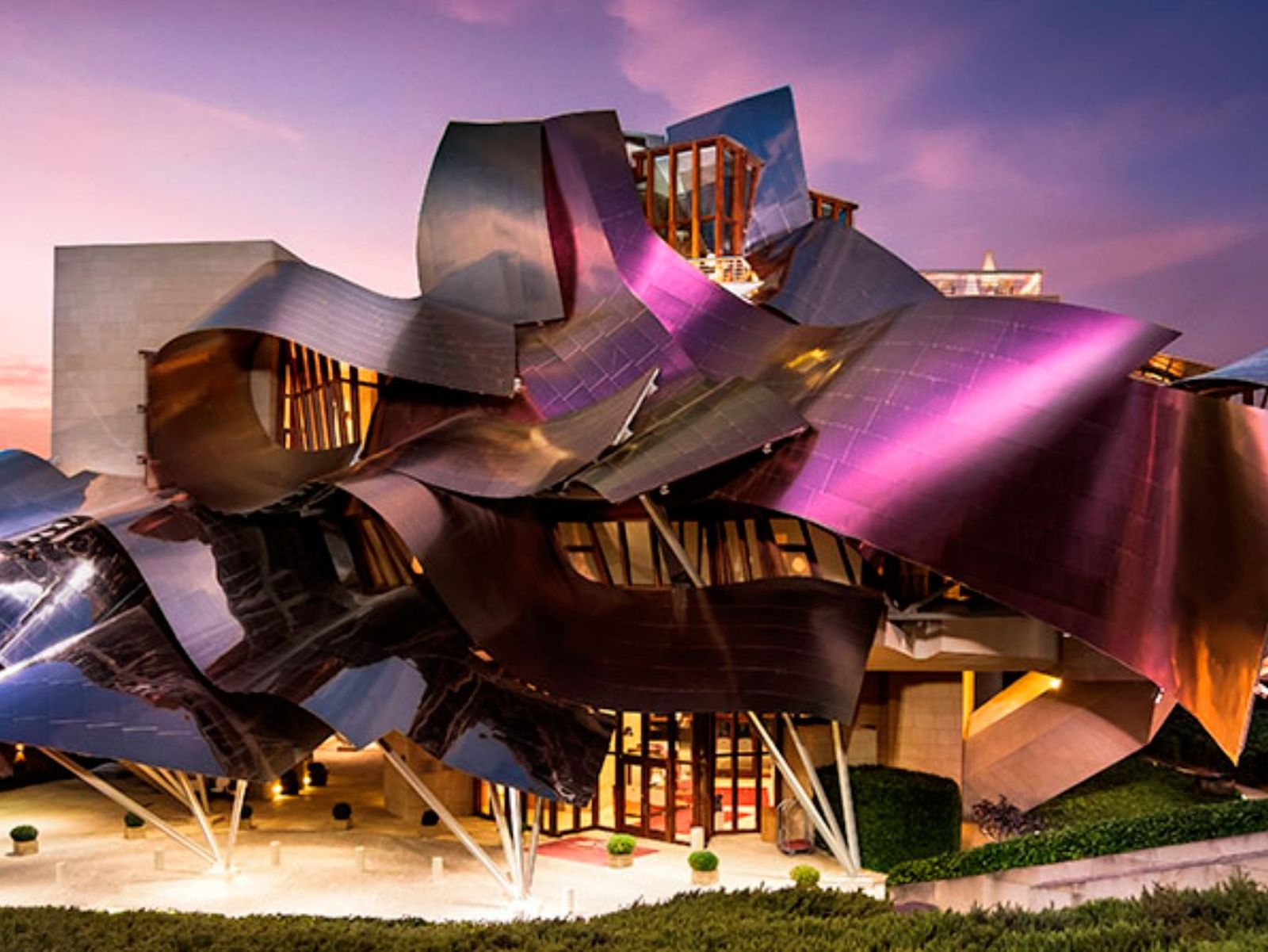 La bodega Marqués de Riscal, de Frank Gehry