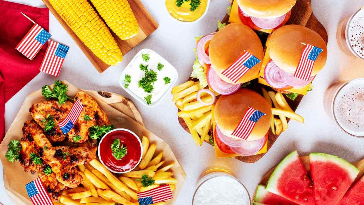 Las comidas más populares en la celebración del 4 de julio en Estados Unidos