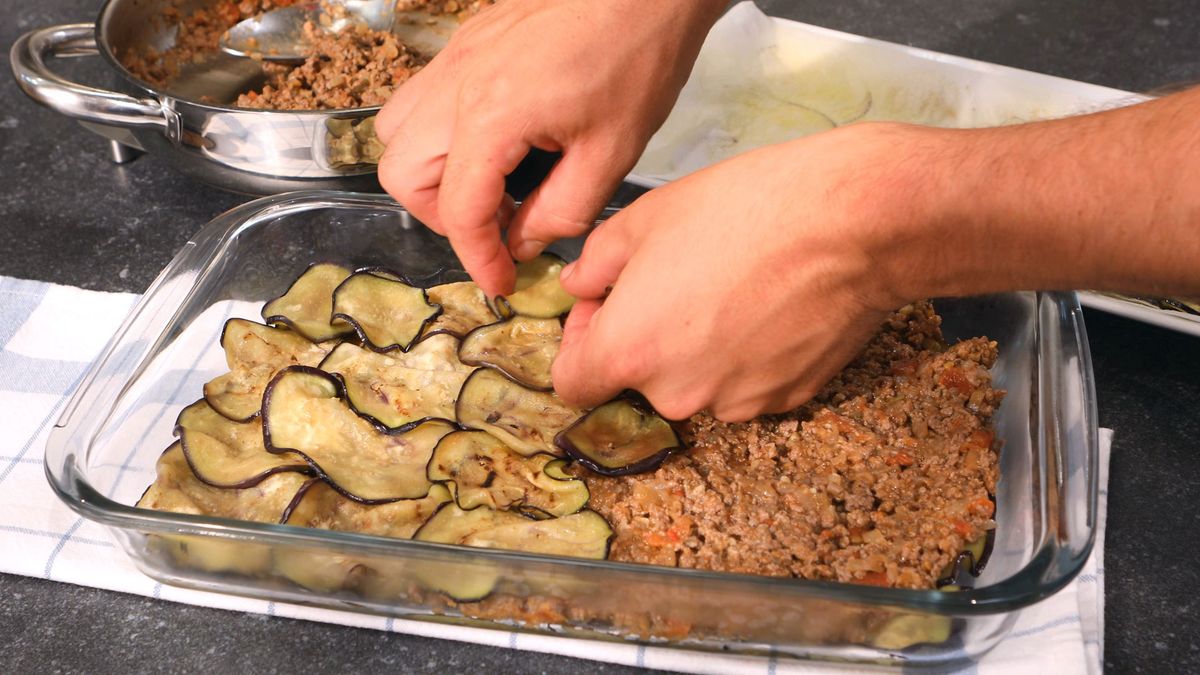 Musaka o moussaka griega   Paso 4