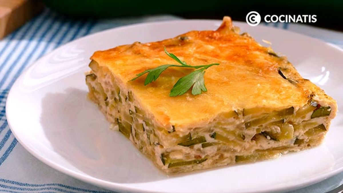 Pastel de calabacín al horno   Paso 7