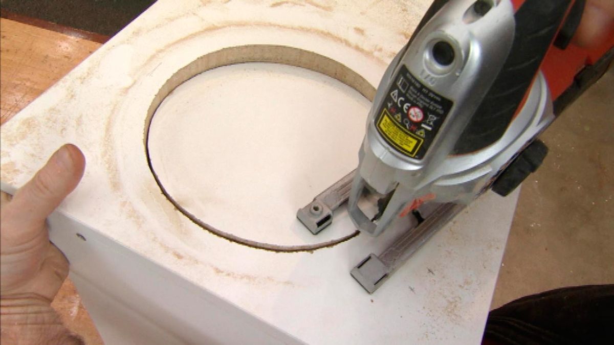 Cómo hacer una cocina de juguete paso 3