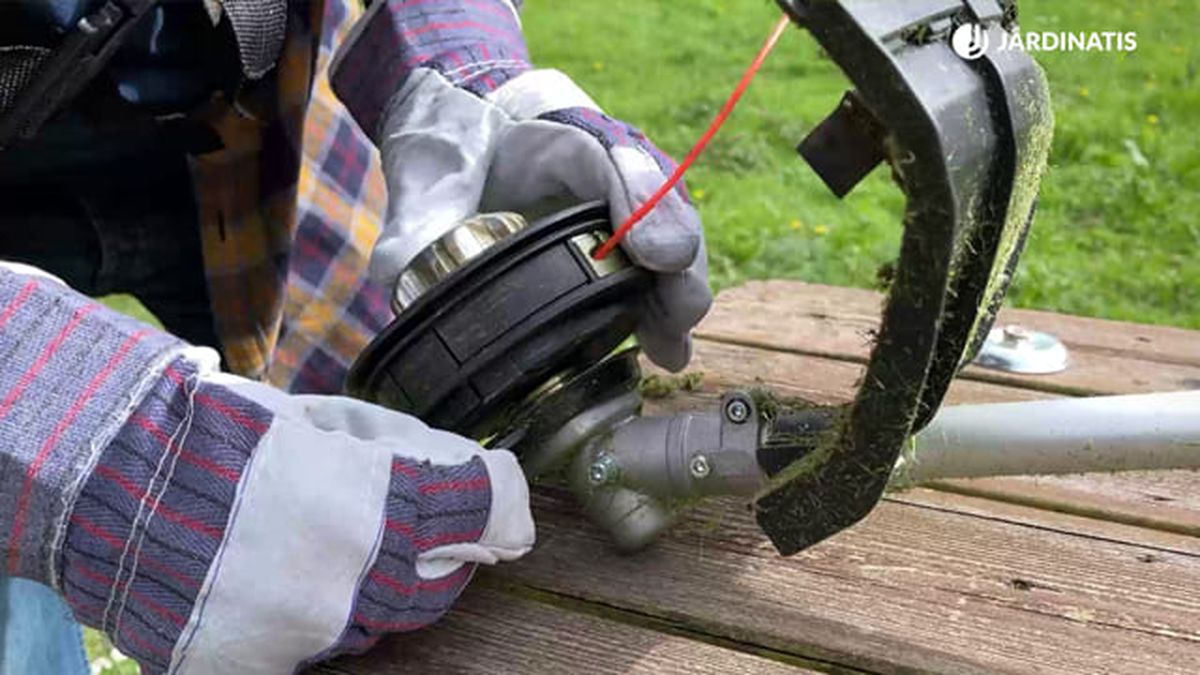 desbrozadora gasolina cambiar discos paso 1