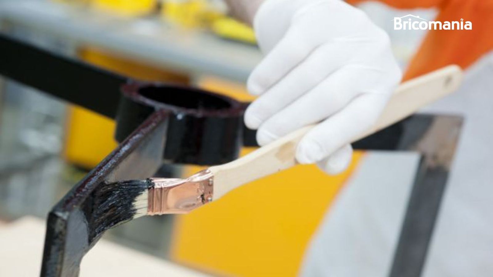 Pintar con pintura para metal