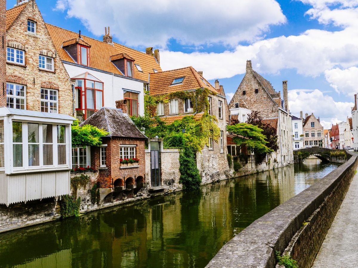 La ciudad de Brujas en Bélgica