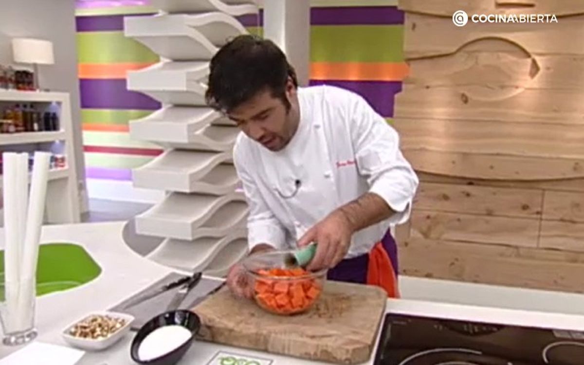 Flan de calabaza - paso 1