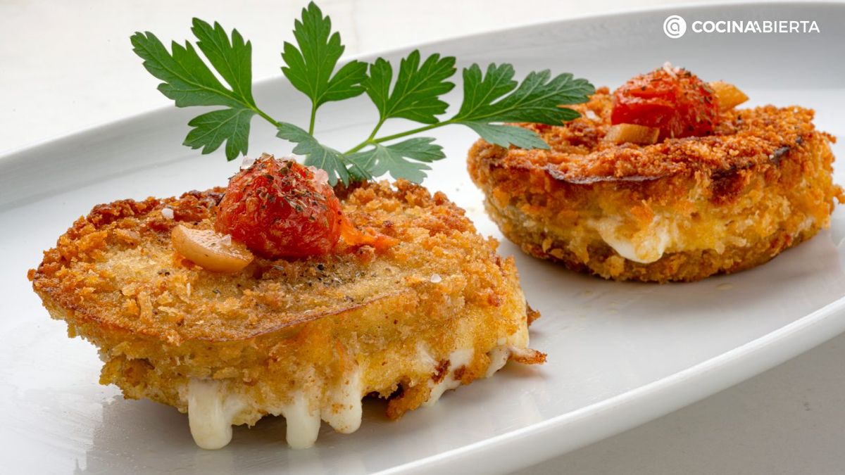 milanesa de berenjena receta