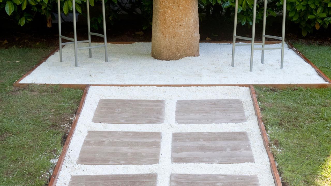 Sendero para jardín paso 11