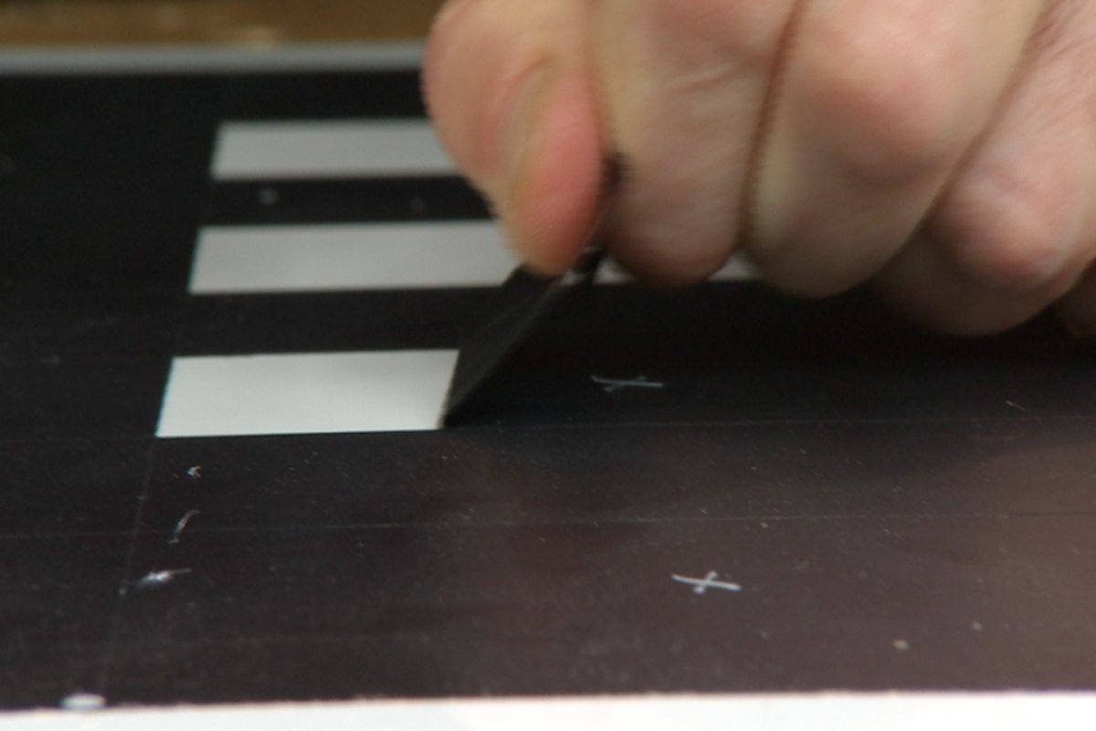 Hacer un ajedrez vertical paso 5