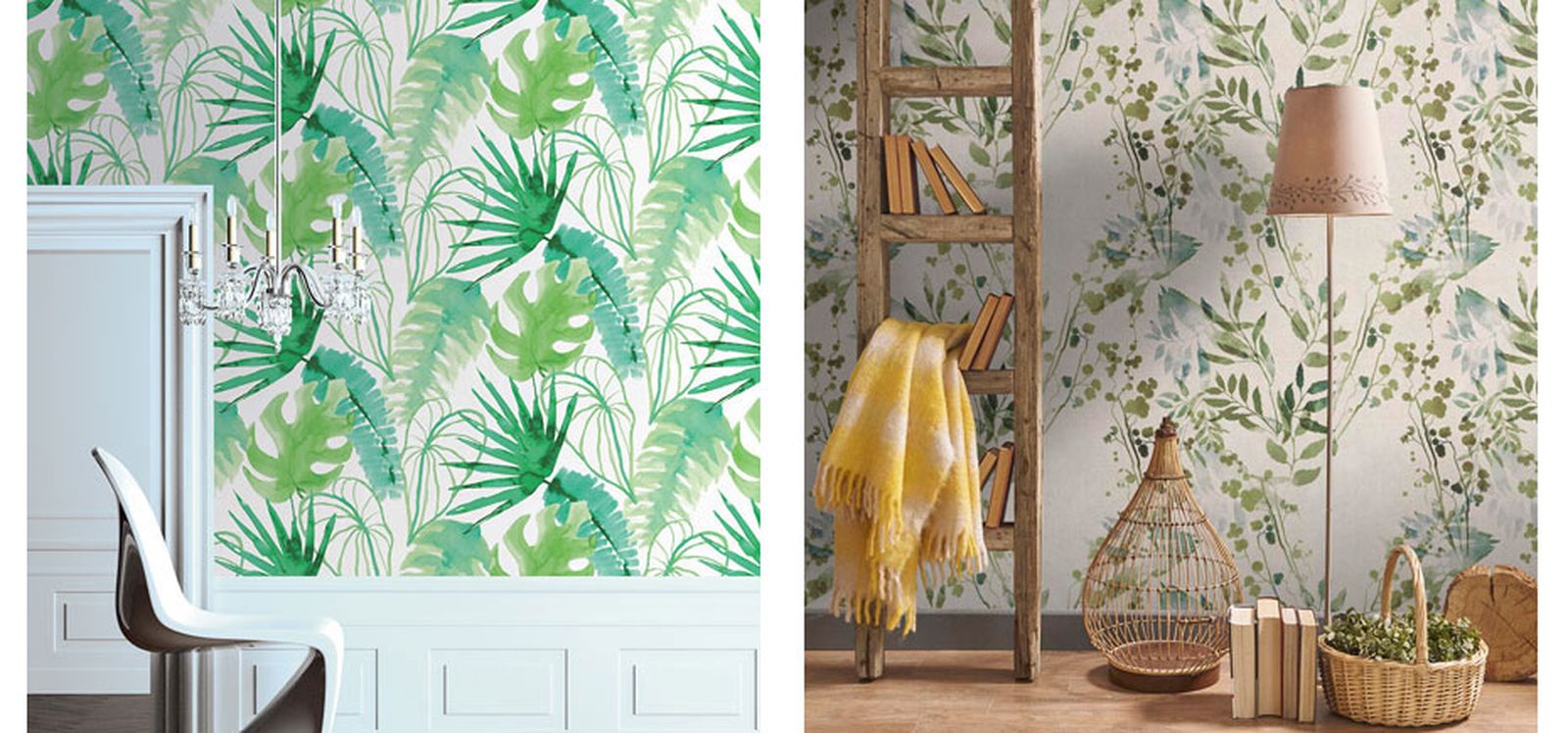 Estilo natural para decorar la casa   papel pintado