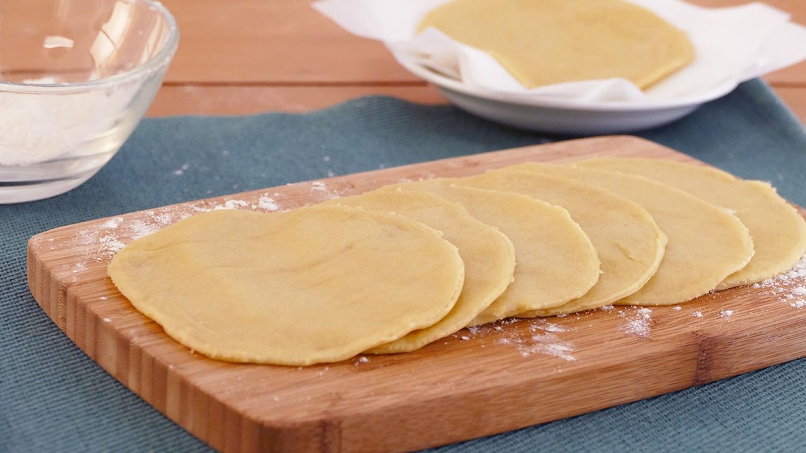 Receta de masa de empanadillas casera