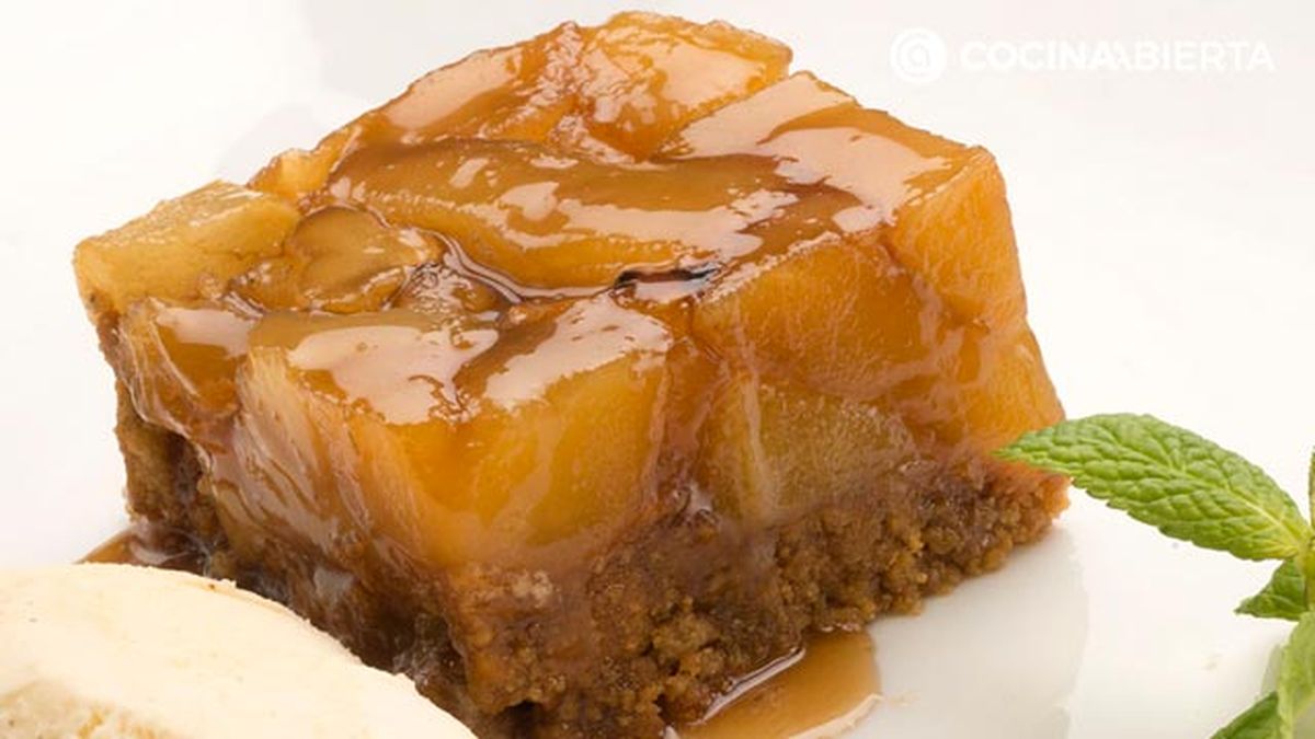 postres con peras tarta tatin de pera