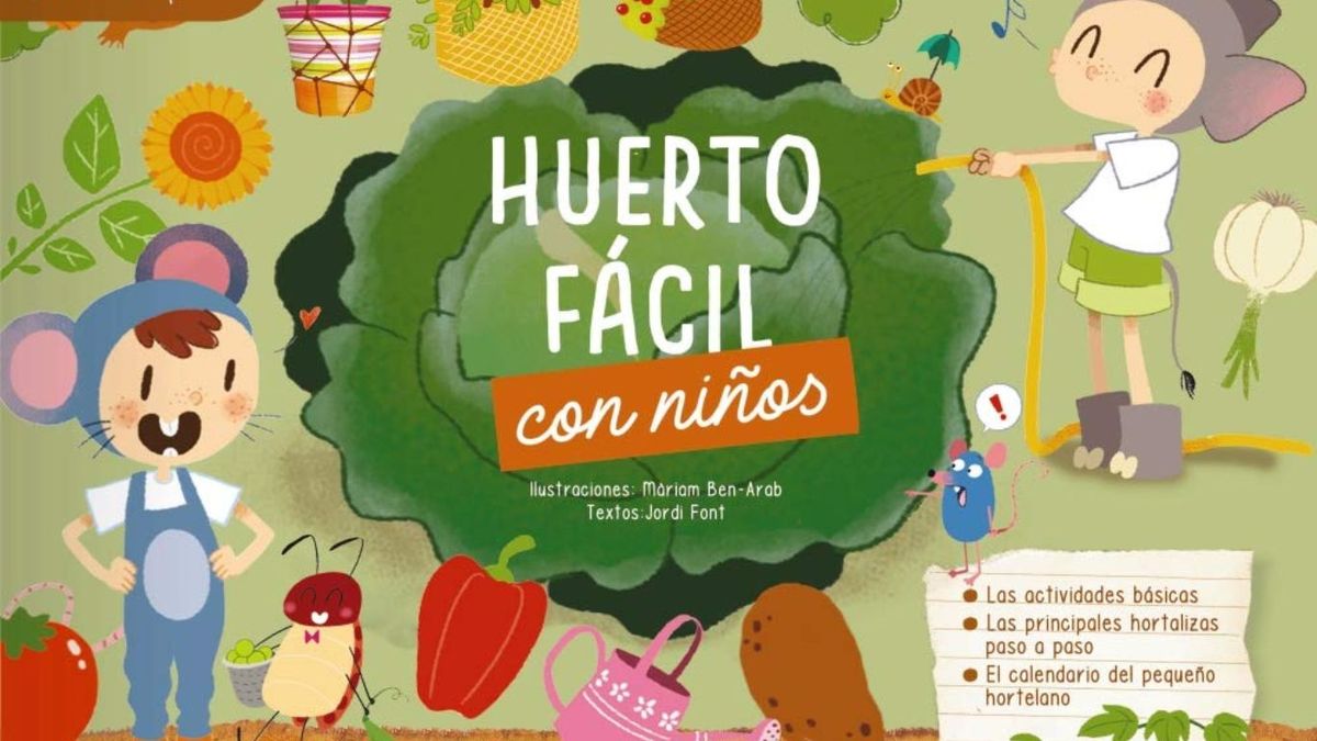 Huerto fácil con niños