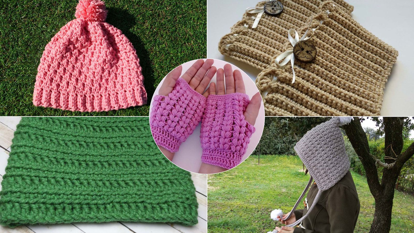 Trabajos de ganchillo para el invierno