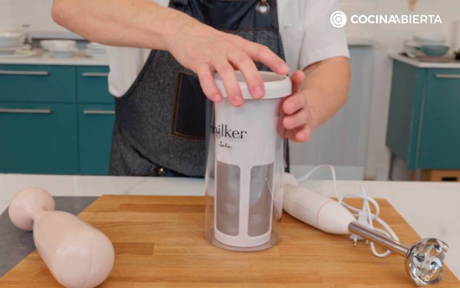 Milker de Jata para hacer leches vegetales caseras