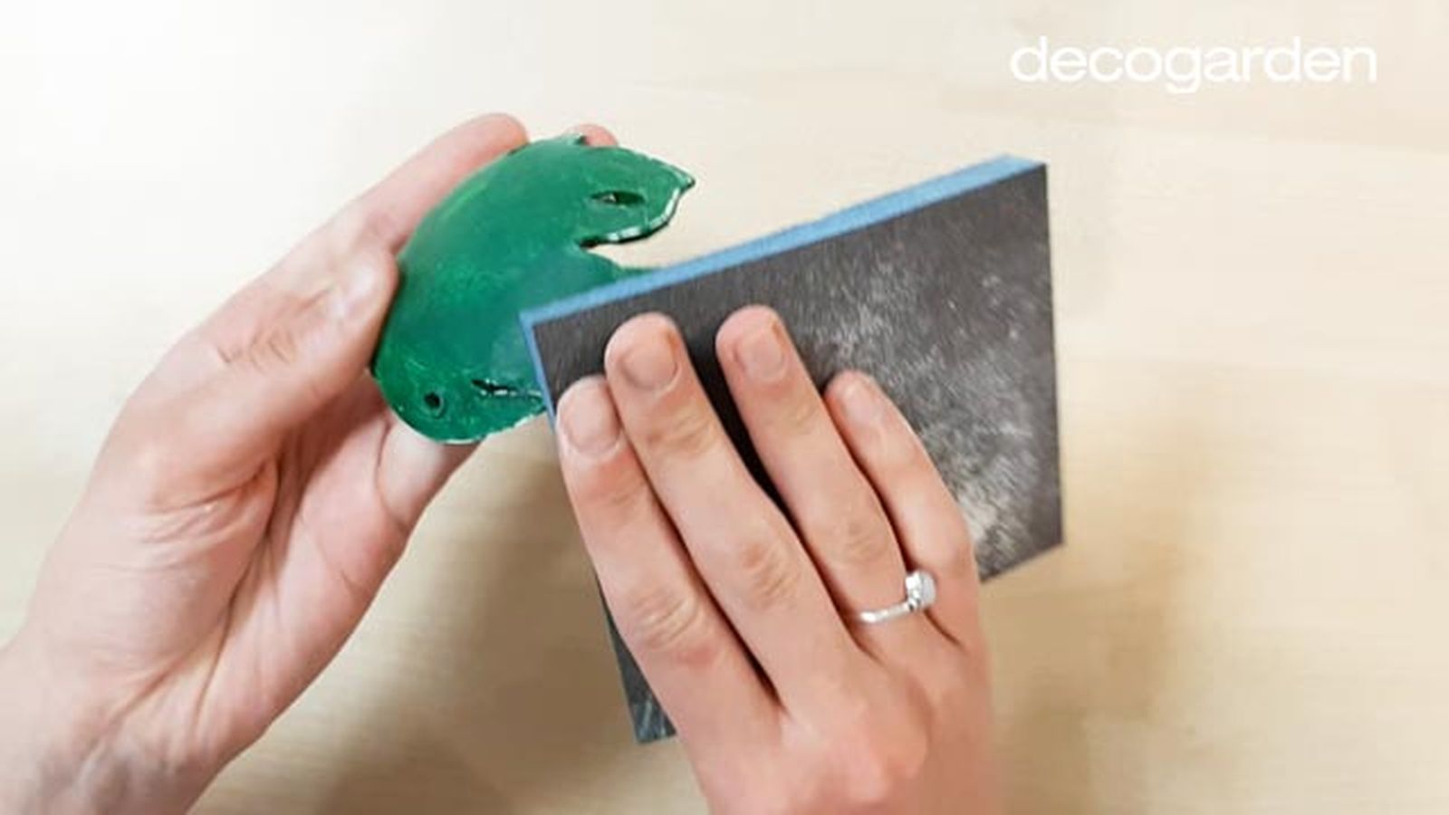 como hacer platos de arcilla paso 9