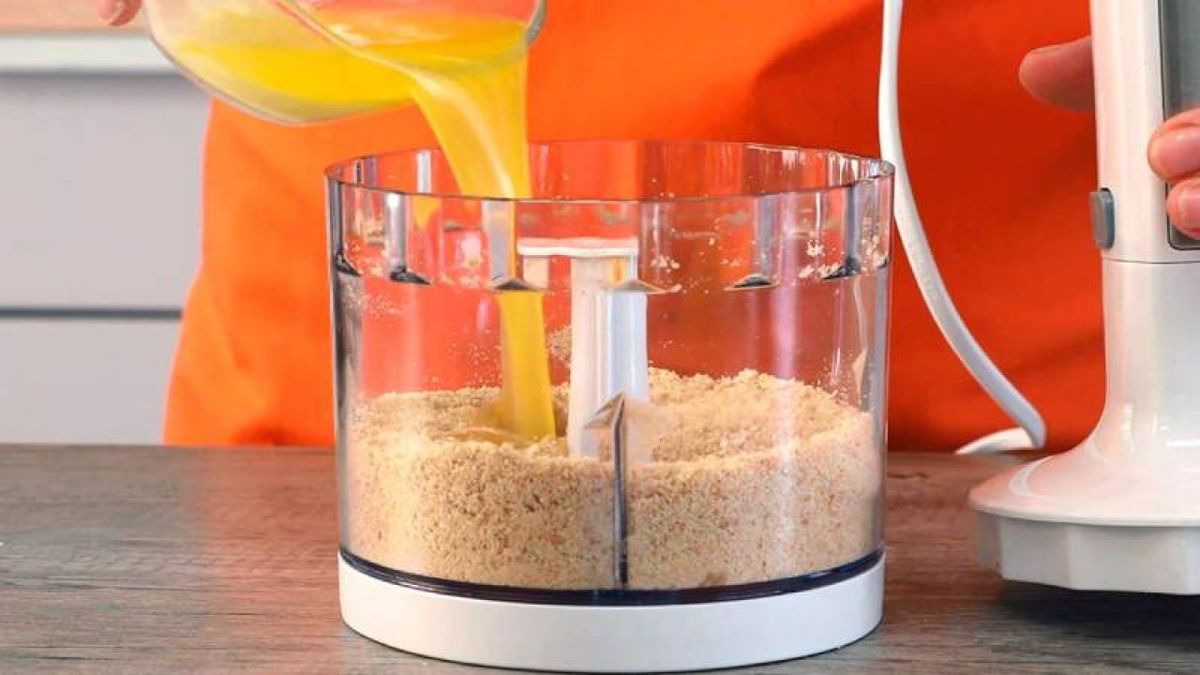 Receta de vasitos de tarta de queso con frambuesas  paso 1