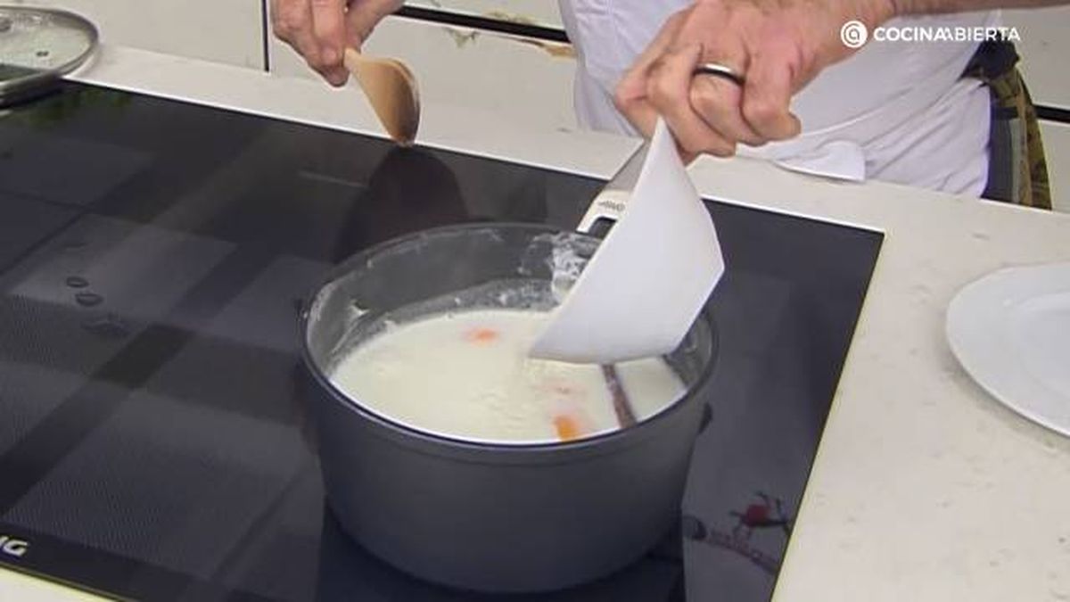 KARL7059 Arroz leche chocolate paso 1