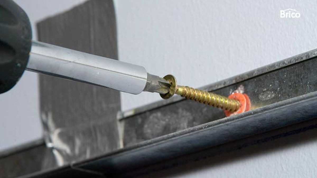 Techo de yeso laminado paso 4