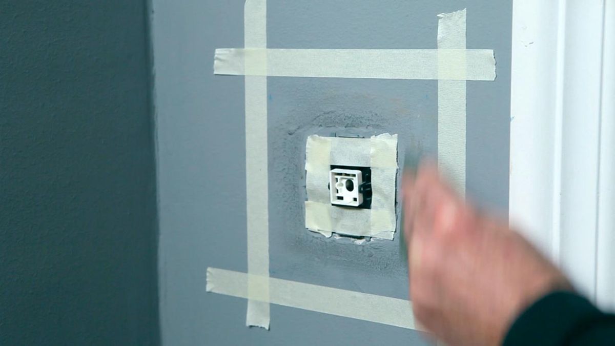 Marco protector transparente para la pared paso 3