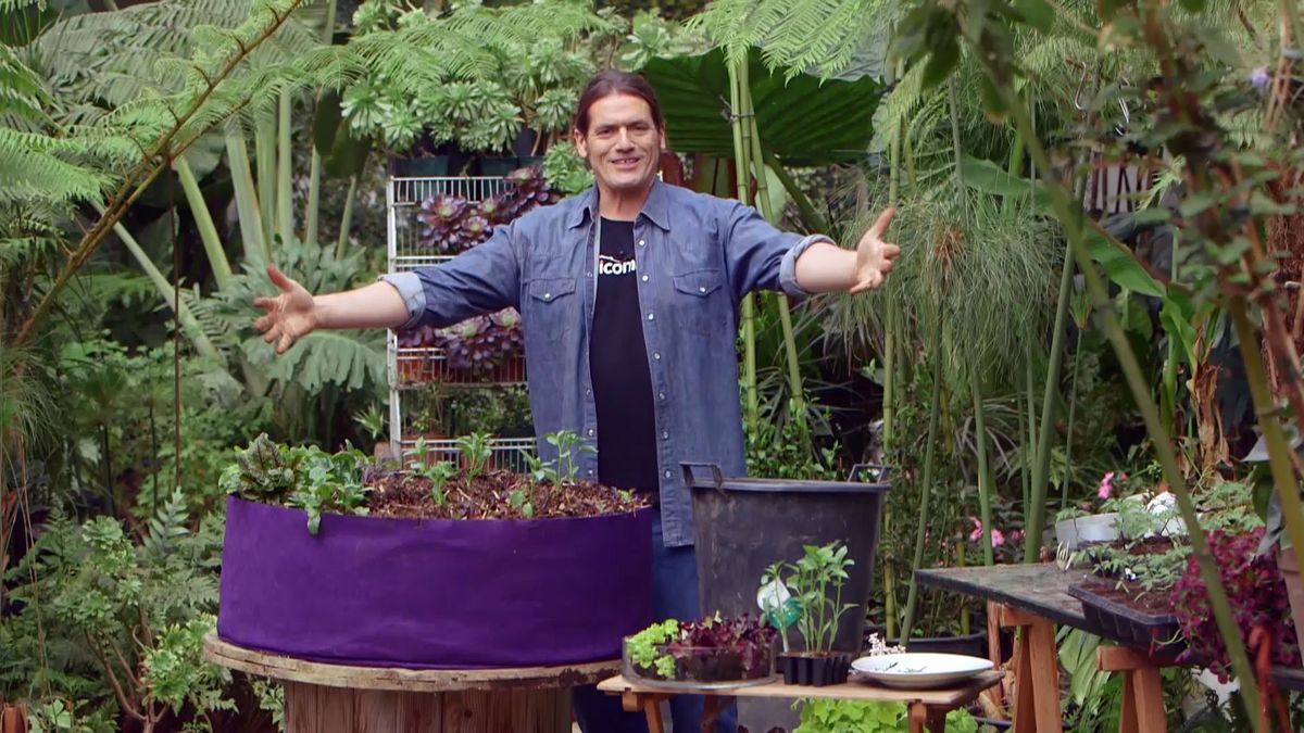 brico 950 3 huerto urbano contenedor geotextil detalle final