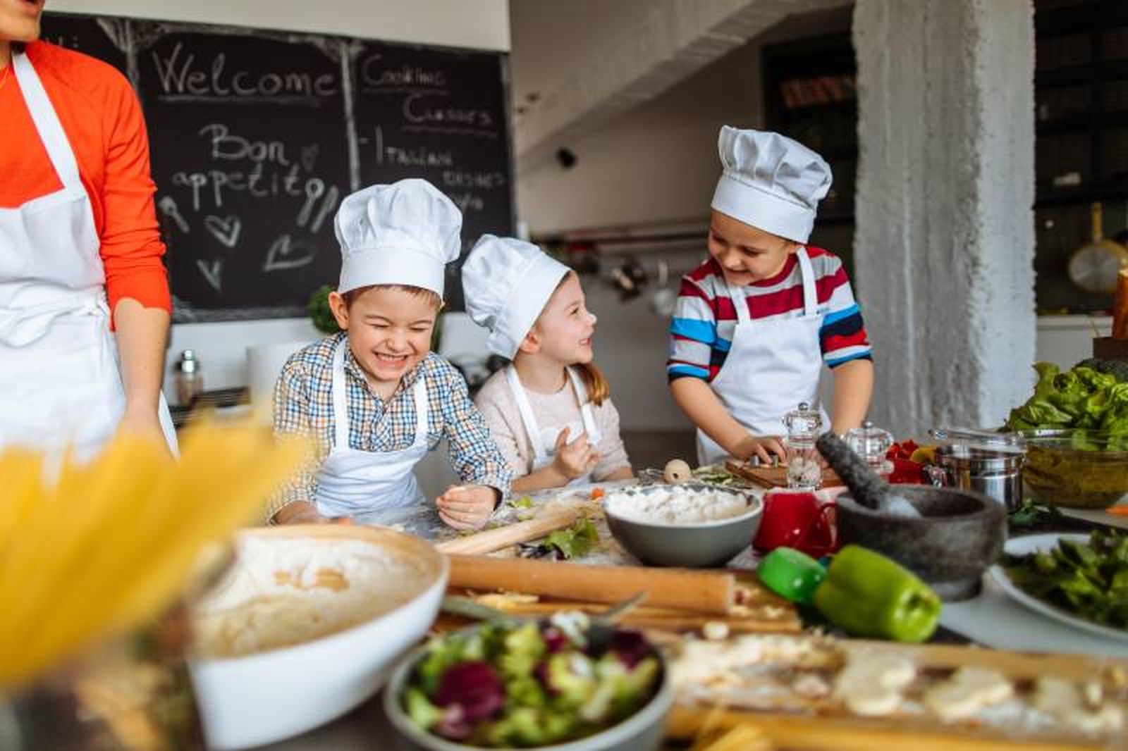Los campamentos de cocina son diversión y conocimiento para tus hijos