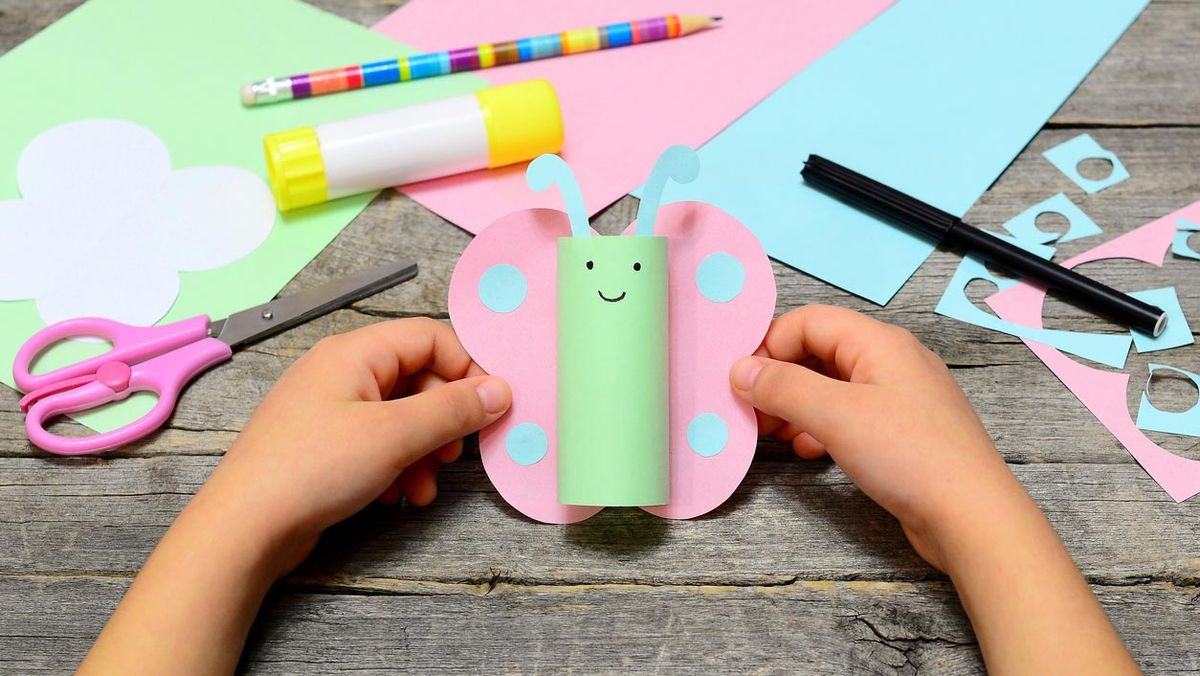 5 ideas rollo papel higienico mariposas