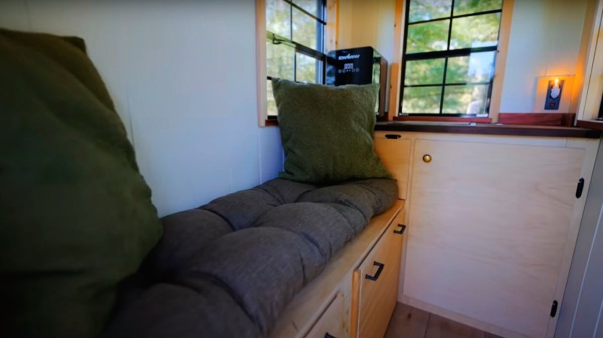 Interior de la minicasa