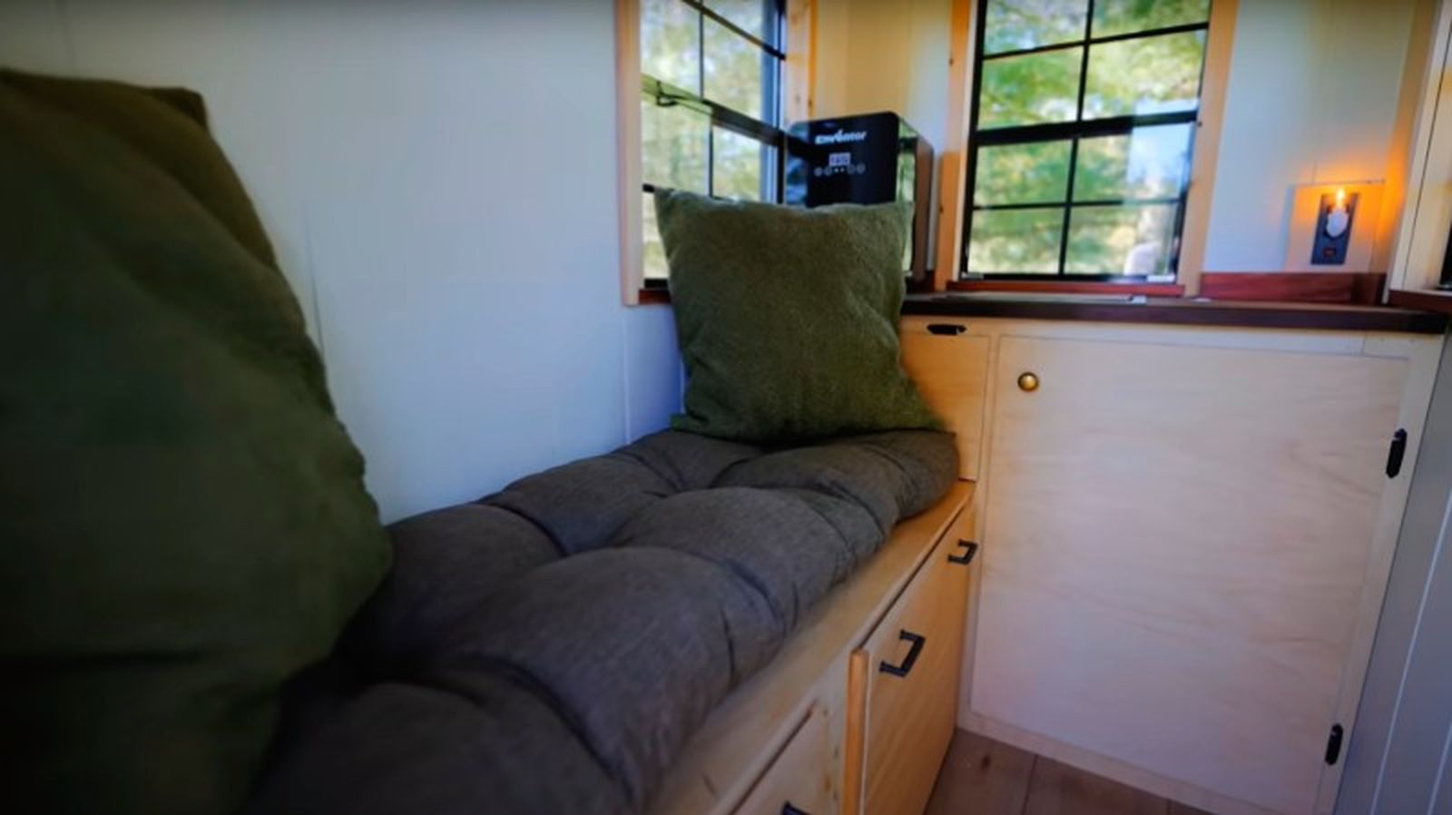 Interior de la minicasa