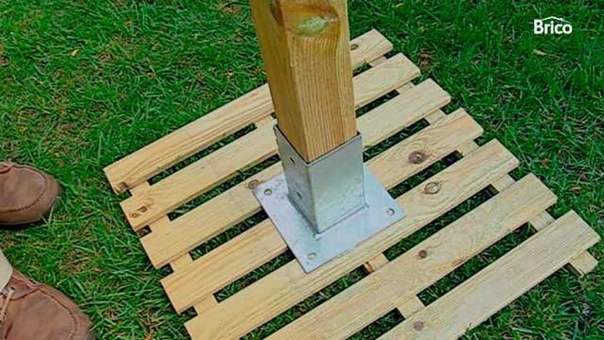 Bricomania 752 valla jardin sin agujeros paso 2