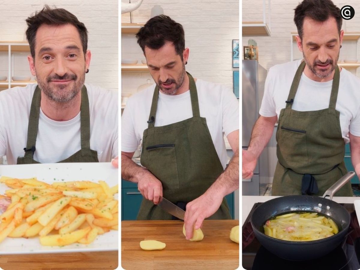 Aprende cómo hacer patatas fritas con el paso a paso de Joseba Arguiñano