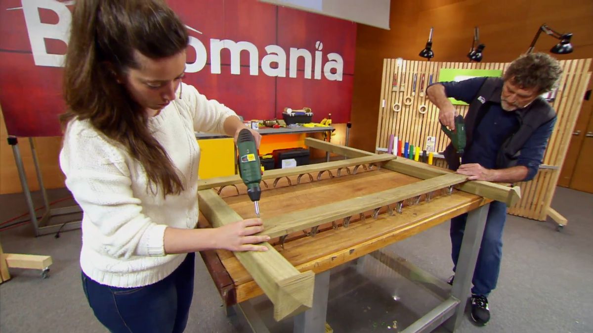 Construir un xilófono de exterior paso 7