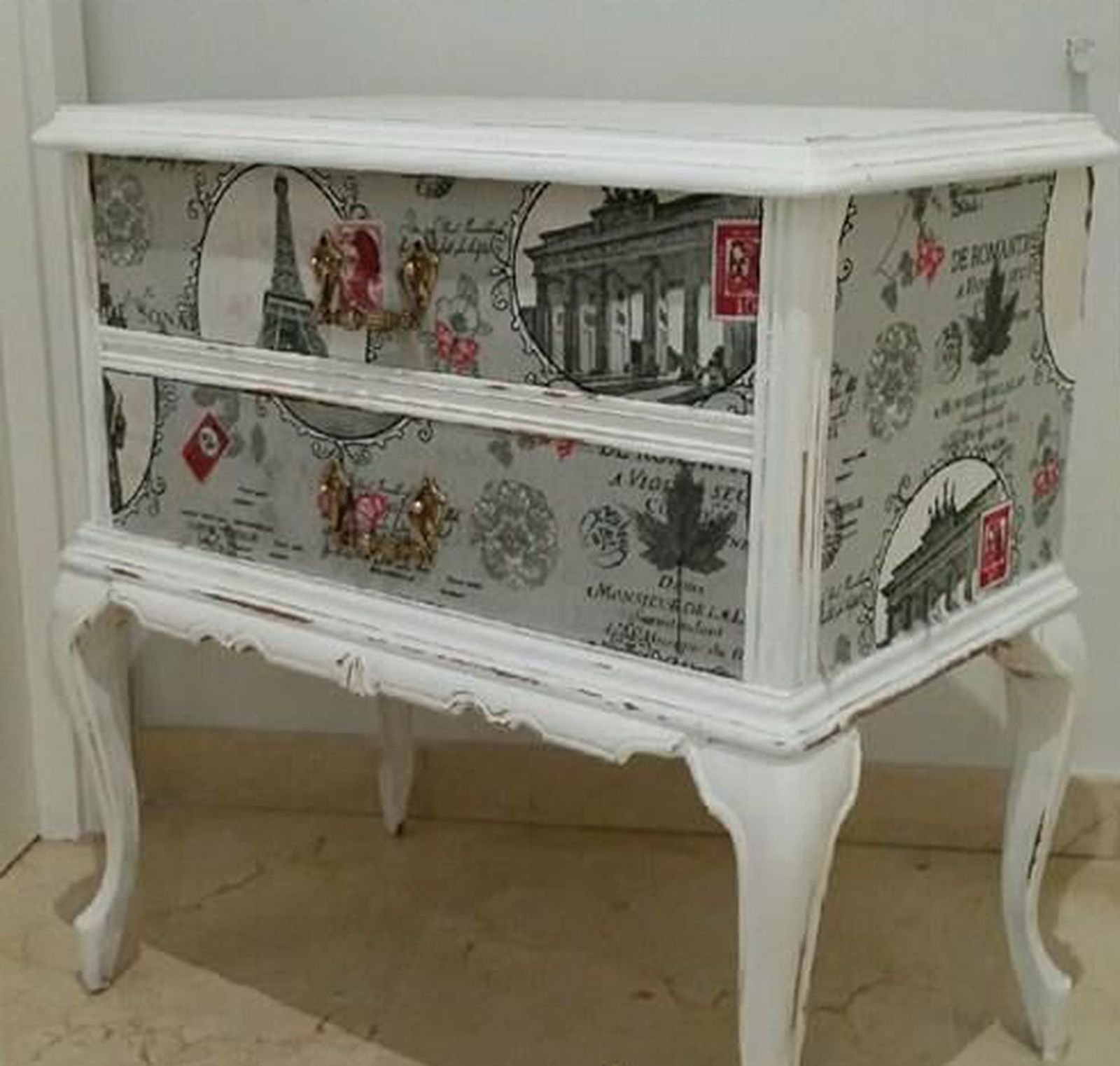 Mesilla restaurada de estilo vintage   comunidad