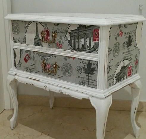 Mesilla restaurada de estilo vintage   comunidad