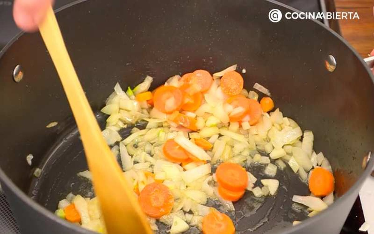 Rehoga las hortalizas