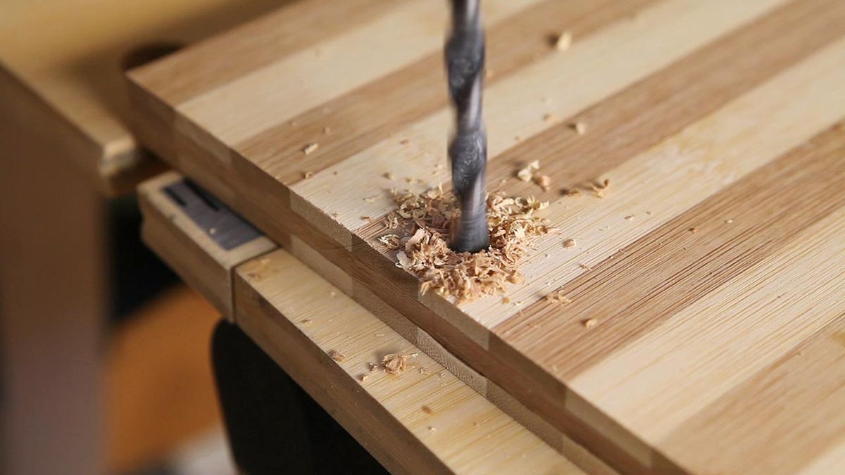 Cómo hacer un atril de cocina de madera paso 7