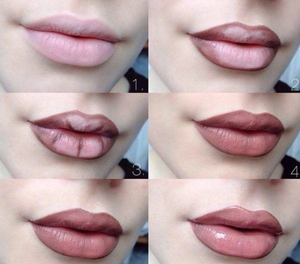 luces sombras labiales