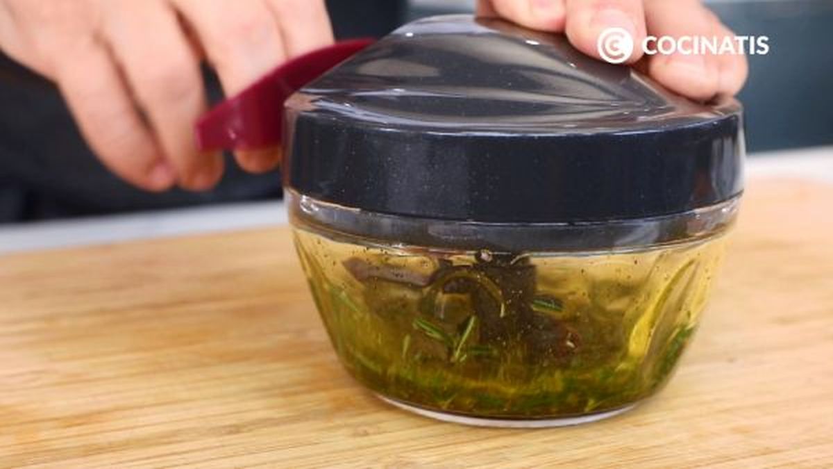 receta de brochetas de pollo paso 1