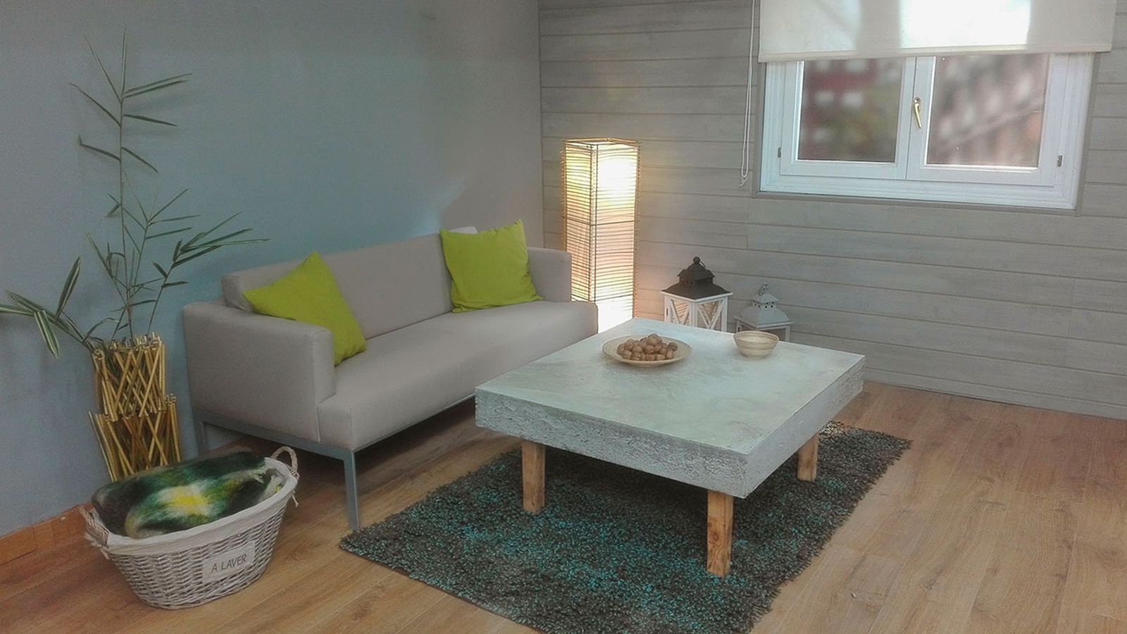 Hacer una mesa de centro de hormigón