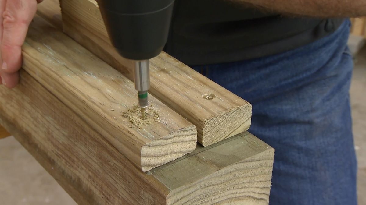 Cómo hacer una celosía móvil paso 2